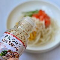 #丘比沙拉汁#芝香拌面的做法图解11