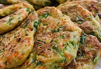 蔬菜虾皮豆腐饼的做法