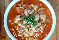 番茄西红柿汤龙利鱼可以喝汤的哦的做法
