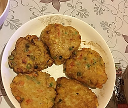 小虾饼的做法