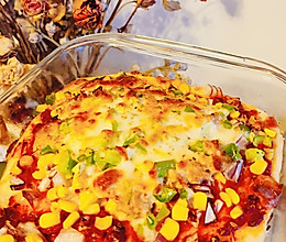 #一口新年味，全家享佳味#意式金枪鱼披萨的做法