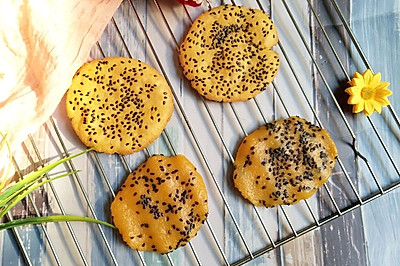 奶香芝麻红薯饼