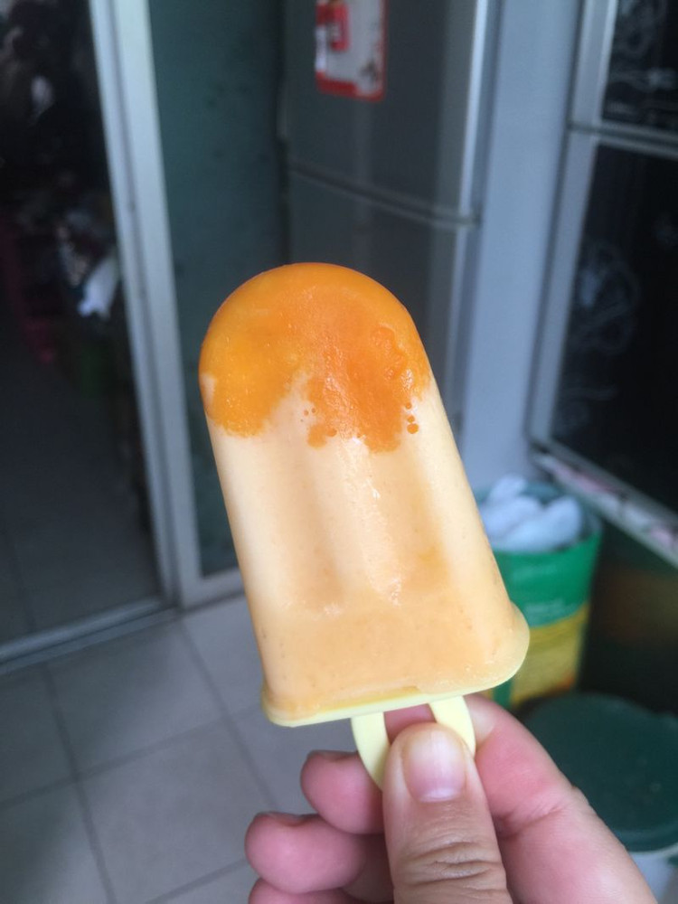 芒果酸奶雪条的做法