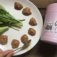 小白菜汆丸子的做法图解9