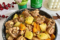 #李锦记X豆果 夏日轻食美味榜#胡萝卜土豆炖鸡块的做法