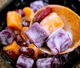 #憋在家里吃什么#红豆芋圆～小甜点的做法