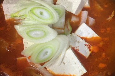 泡菜汤 김치찌게