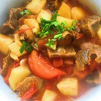 西红柿土豆炖牛肉的做法图解8