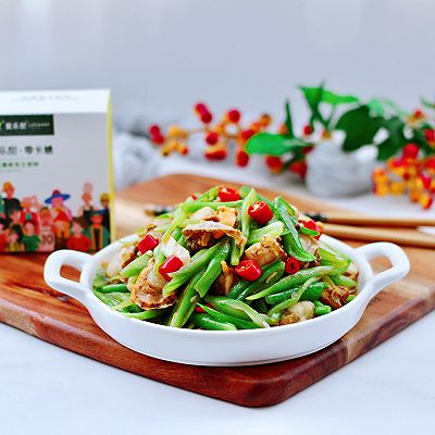 芸豆丝扇贝肉小炒