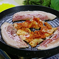 韩式正宗煎五花肉炒饭的做法图解6