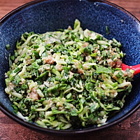 #馅儿料美食，哪种最好吃#双色西葫芦韭菜生煎包的做法图解7