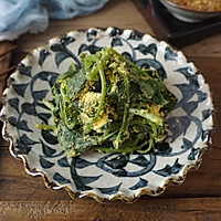 #520，美食撩动TA的心！#夏季瘦身玉米面蒸红薯叶的做法图解11