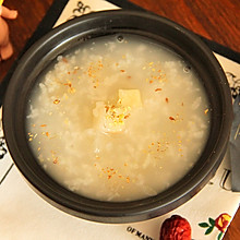 苹果雪梨桂花粥  宝宝健康食谱