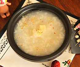 苹果雪梨桂花粥  宝宝健康食谱的做法