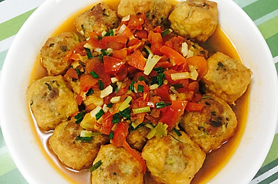 油豆腐酿肉