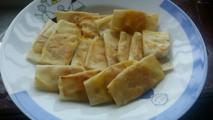 云吞皮-火腿肠