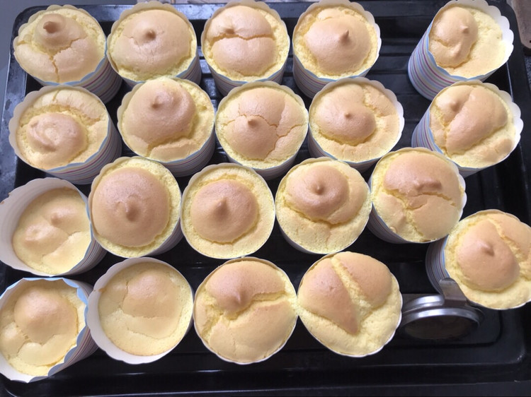 沙糖桔蛋糕（低糖少油）辅食的做法