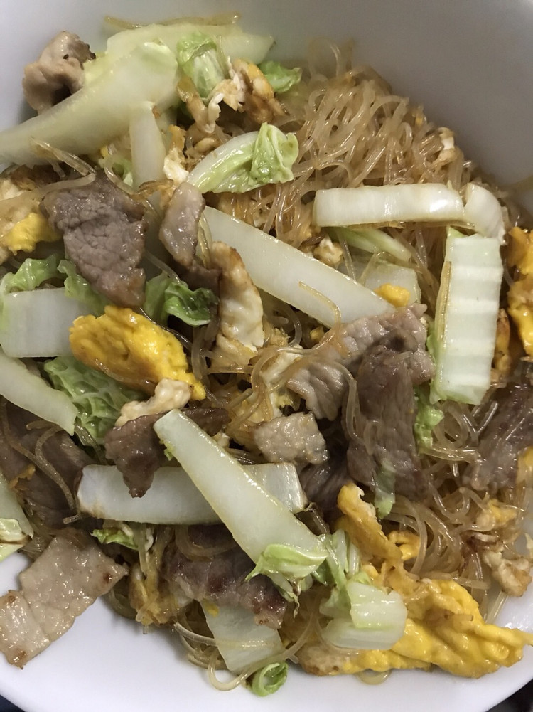 潮州炒米粉家庭版的做法