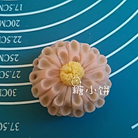 【和果子。菊】基础练切饼皮的做法图解31