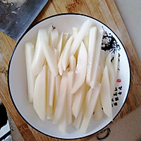 土豆炒乌江榨菜的做法图解2