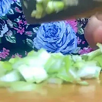 简单快手素炒炒饼的做法图解2