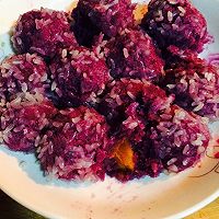 紫薯芒果糯米球的做法图解8