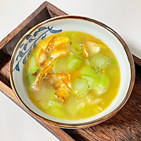 #浪漫七夕 共度“食”光#鸡汁丝瓜蛋汤的做法图解7
