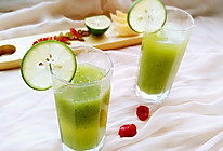 减脂蔬果汁 青瓜哈密瓜汁的做法