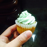 【小清新】伪抹茶cupcake的做法图解16