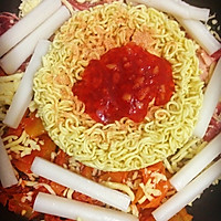 韩式泡菜牛肉拌面的做法图解4