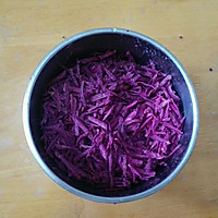 紫薯绿豆糕（免炒制）#发现粗食之美#的做法图解1