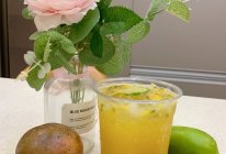 #夏日多巴胺饮品#芒果百香果气泡饮的做法