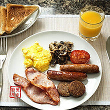 【曼步厨房】传统的爱尔兰早餐