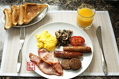 【曼步厨房】传统的爱尔兰早餐