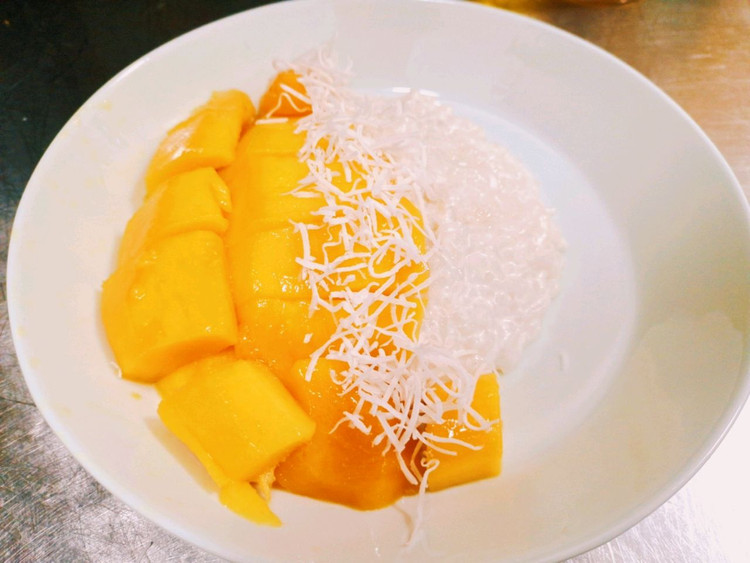 芒果糯米饭（泰国）的做法