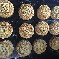 广式蛋黄豆沙月饼的做法图解8