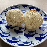 两个麻圆的做法图解7