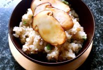 豉油松茸炒饭的做法