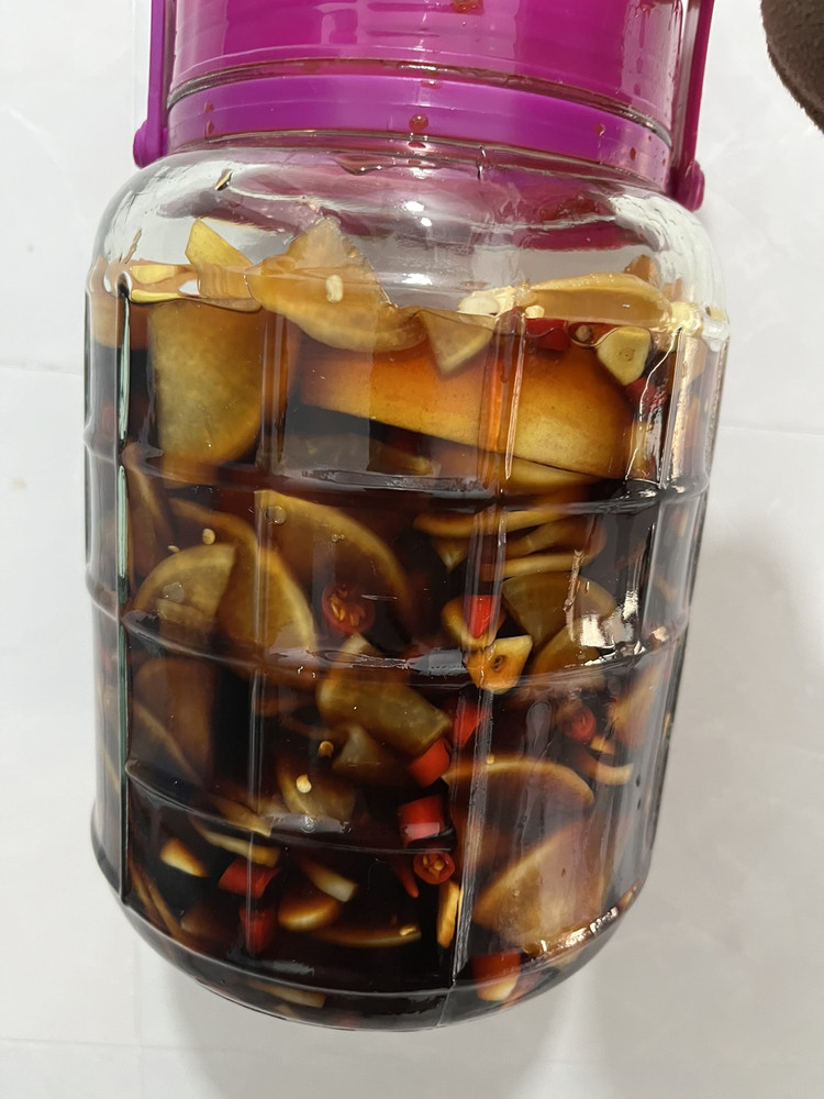 自制特色酱萝卜的做法