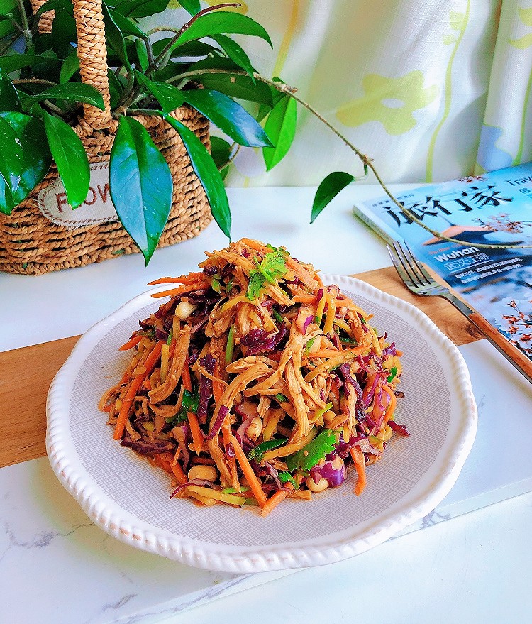 麻辣鸡丝的做法