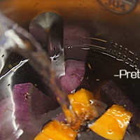 #九阳豆浆机#南瓜紫薯薏米糊的做法图解4