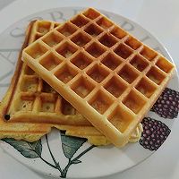 用自发面粉做waffles的做法图解5