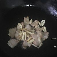 肉片炒有机菜花的做法图解5