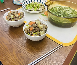 咖喱牛肉蔬菜焖饭的做法