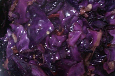 手撕紫包菜