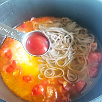 #美味开学季#番茄鸡蛋荞麦面的做法图解9