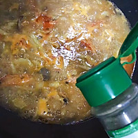 #憋在家里吃什么#虾油贝丁菌菇烩萝卜丝的做法图解20