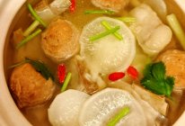 #年在一起 鲜才够味#潮汕丸子汤的做法