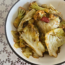 家常，手撕包菜