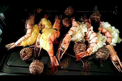 阿根廷红虾（芝士、蒜泥双拼版）